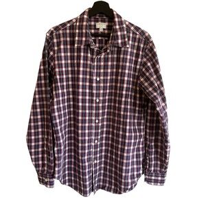 Club Monaco Plaid shirt Size L